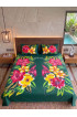 Hand Painted Rayon Bedsheet Set King Size Hand Painted Rayon Bedsheet Set King Size